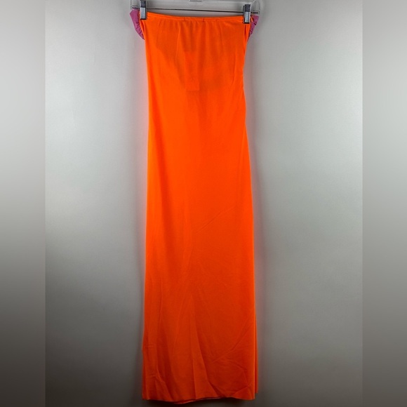 Micas Women's Criss Cross Tube Bodycon Maxi Dress - Picture 8 of 9